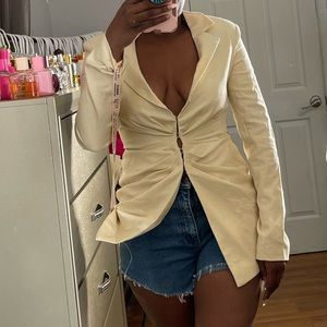Oh Polly Nude Blazer